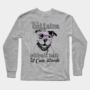 Smiling Pitbull Long Sleeve T-Shirt